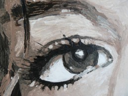 Catherine Zeta-Jones portrait painting by Peter Engels