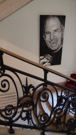 Steve Jobs in Kasteel Tivoli Mechelen