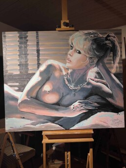 Brigitte Bardot by Peter Engels-Draw me like one of your French girls