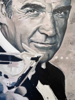 James Bond Sean Connery-Art by Peter Engels
