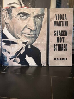 James Bond Sean Connery-Art by Peter Engels
