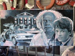 Back To The Future-Art by Peter Engels