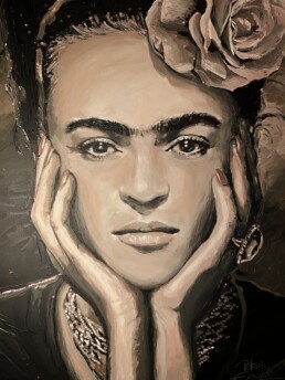Frida Kahlo-Art by Peter Engels