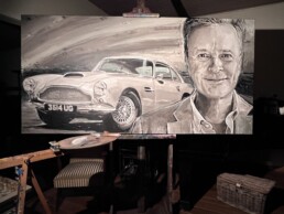 Aston Martin-Nigel Knighton-Art by Peter Engels