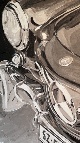 300sl Gullwing-Daniel Iseli-Art by Peter Engels